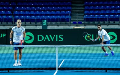 Copa Davis: Brasil inicia treinos para duelo com o Canadá em Vancouver