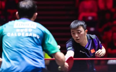 Nas oitavas, Calderano se despede do WTT de Singapura
