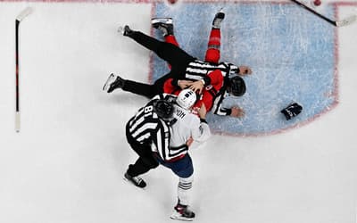 Pancadaria nas Olimpíadas de Inverno: estrela da NHL e francês saem no soco