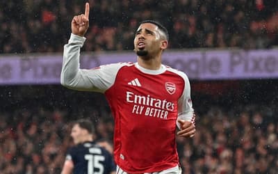 AO VIVO com gol de Gabriel Jesus, Arsenal vai goleando o Wigan pela Copa da Inglaterra