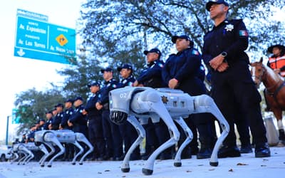 Cidade mexicana usará cães-robôs na Copa do Mundo