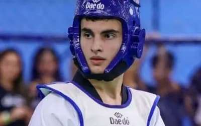 Morre aos 18 anos Cauã Batista, jovem talento do taekwondo