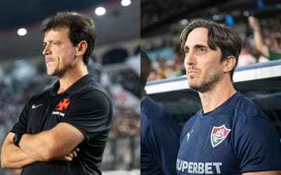 Vasco x Fluminense: Diniz leva a melhor no retrospecto contra Zubeldía
