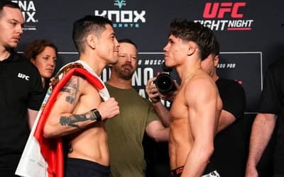 Moreno e Kavanagh passam na pesagem do UFC Fight Night; veja resultados