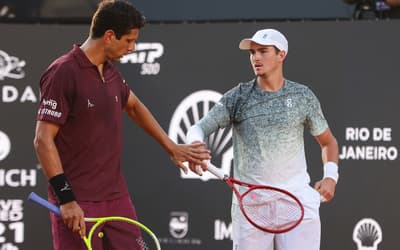 AO VIVO: João Fonseca e Marcelo Melo disputam as quartas do Rio Open nas duplas
