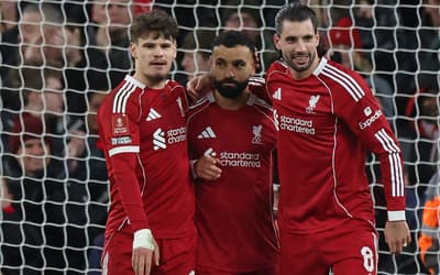 Manchester City e Liverpool avançam na FA Cup; veja resultados deste sábado (14)