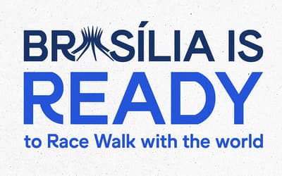 Público elege cartaz oficial do Mundial de Marcha Atlética Brasília
