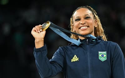 Campeã olímpica, Rebeca Andrade mantém sonho ainda não alcançado: 'Não é segredo'