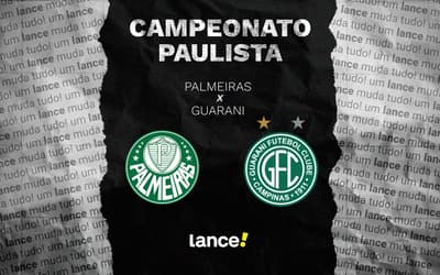 Palmeiras x Guarani: onde assistir ao vivo, horário e escalações do jogo pelo Paulistão