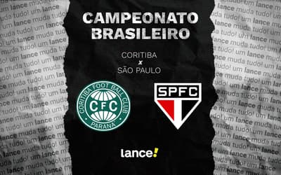 Coritiba x São Paulo: onde assistir ao vivo, horário e escalações do jogo pelo Brasileirão