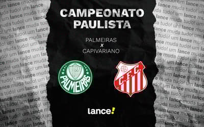 Palmeiras x Capivariano: onde assistir ao vivo, horário e escalações