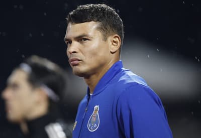 Thiago Silva em Casa Pia x Porto