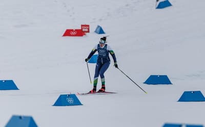 Eduarda Ribera é liberada para seguir nas Olimpíadas de Inverno após abandono de prova