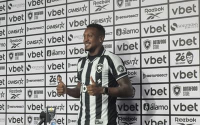 Edenilson é apresentado pelo Botafogo e destaca missão com jovens: 'Me motiva'