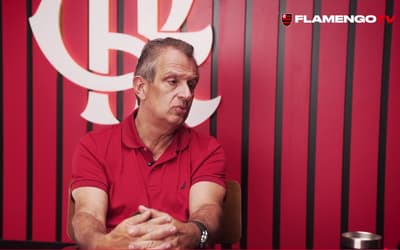 Luiz Eduardo Baptista (BAP) é o presidente do Flamengo (Foto: Reprodução/Flamengo TV)