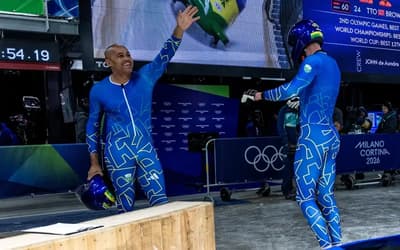 Capacete usado por Edson Bindilatti vira item do Museu Olímpico