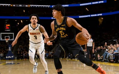 Gui Santos beira o triplo-duplo e é peça-chave na vitória do Warriors na NBA