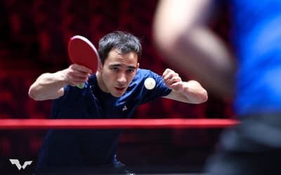 Vice-líder mundial, Calderano inicia nova fase no Grand Smash de Singapura