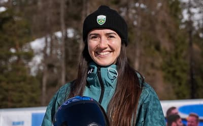Nicole Silveira dribla desconfiança e dupla jornada para chegar à elite do skeleton