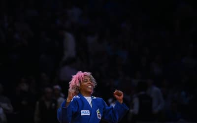 Rafaela Silva celebra 'sonho realizado' em Paris e mira top-10 do ranking