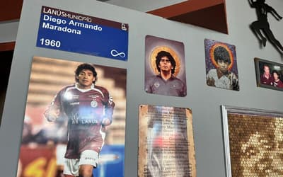 Entre a história de Maradona e o desafio do Flamengo, Lanús respira decisão da Recopa