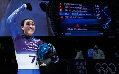 Nicole Silveira celebra recorde do Brasil no skeleton: 'Entre as melhores do mundo'