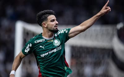 Veja o gol de Palmeiras x Mirassol: Flaco López abre o placar com golaço