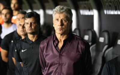 Reação de Renato Gaúcho com gol em Vasco x Fluminense viraliza; veja