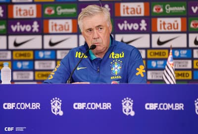 Nomes na pré-lista de Ancelotti para a Seleção Brasileira