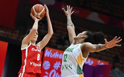 Brasil perde para a China e não se classifica para o Mundial Feminino de Basquete
