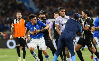 TJD define punição para Cruzeiro e Atlético-MG por pancadaria em clássico