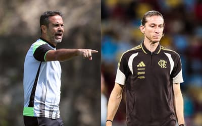 Filipe Luís x Artur Jorge: confira estatísticas dos técnicos na mira do Cruzeiro