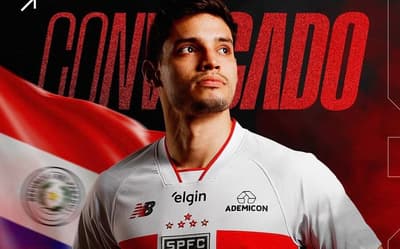 Bobadilla, meio-campista do São Paulo, é convocado pela Seleção Paraguaia