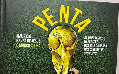 Bem Brasil celebra o futebol nacional com patrocínio a livro histórico sobre o Penta