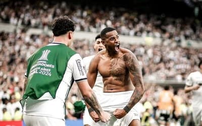 Júnior Santos comemora gol na final da Libertadores (Foto: Reprodução Instagram Botafogo_