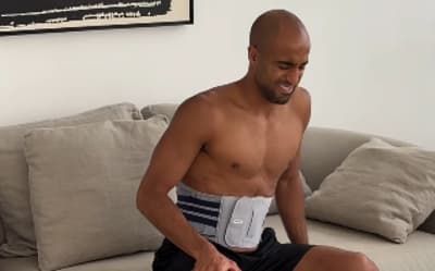 Após fraturar costelas, Lucas Moura agradece apoio de torcedores do São Paulo: 'Um susto muito grande'