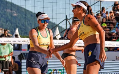 Duda e Ana Patrícia preveem ciclo de Los Angeles 2028 acirrado no vôlei de praia brasileiro