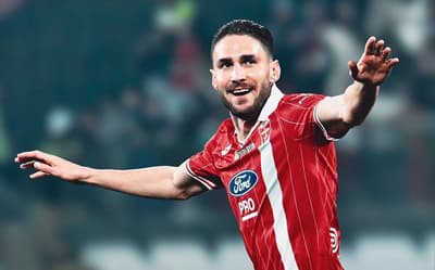 Ex-Tombense lidera equipe italiana em sequência invicta na liga