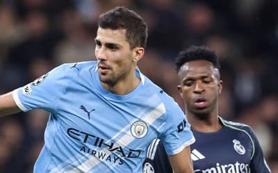 Rodri não descarta Real Madrid e cita Vini Jr: 'Tenho respeito por ele'