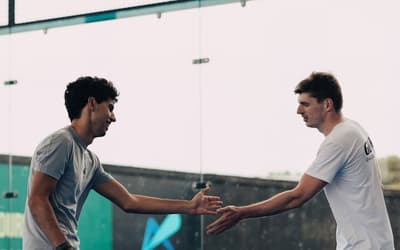 Na véspera da estreia da F1, Bortoleto e Verstappen se arriscam em outro esporte