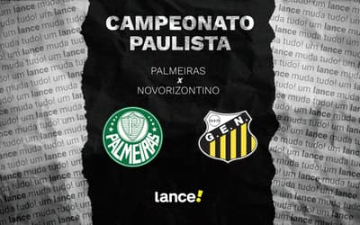 Palmeiras x Novorizontino: onde assistir ao vivo, horário e escalações