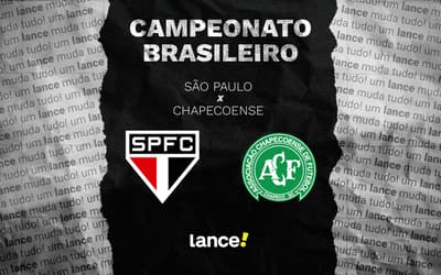 São Paulo x Chapecoense: onde assistir, horário e escalações do jogo pelo Brasileirão