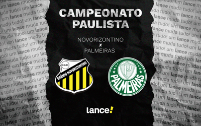 Novorizontino x Palmeiras: onde assistir ao vivo, horário e escalação