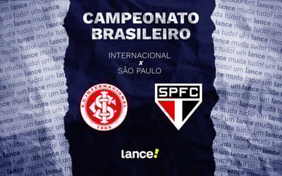 Internacional x São Paulo: onde assistir, horário e prováveis escalações pelo Brasileirão
