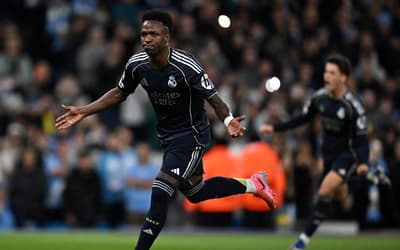 Vini Jr se aproxima de Neymar e lidera artilheiros brasileiros na Champions