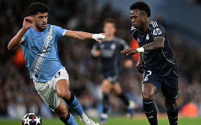Atitude de Vini Jr em Real Madrid x Manchester City viraliza: 'Gelado'