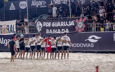 Corinthians é destaque em torneio de beach soccer em São Sebastião (SP)
