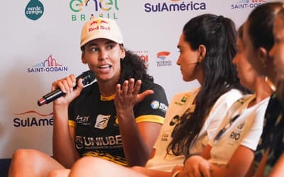 Duda retorna ao vôlei de praia após pausa para cuidar da saúde mental: 'Vivendo um dia após o outro'