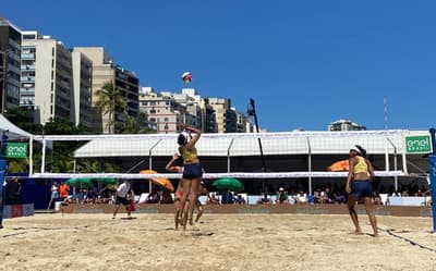 Veja os lances da vitória de Duda e Ana Patrícia na disputa do bronze no Areia Games