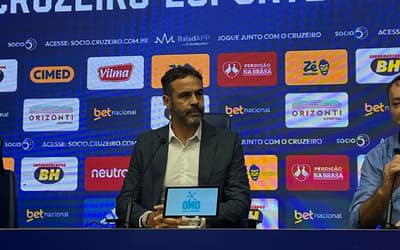 Artur Jorge é apresentado pelo Cruzeiro e revela prioridade no clube